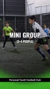 mini group football training